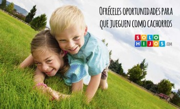 Jugar como cachorros