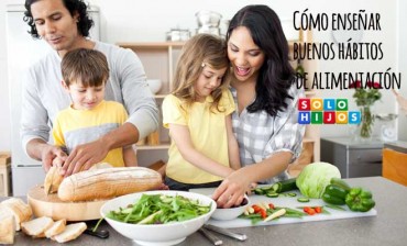 Enseñar buenos hábitos de alimentación