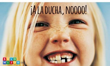 ¡A la ducha noooo!