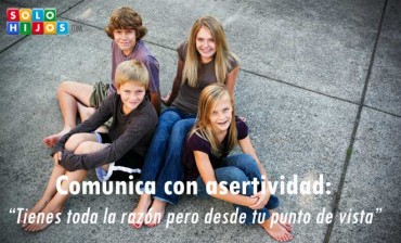 Sé asertivo con tu hijo