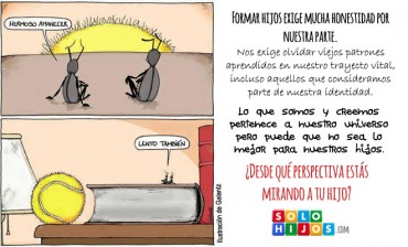Aléjate para mirar con perspectiva