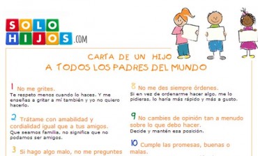 Carta de un hijo a todos los padres del mundo