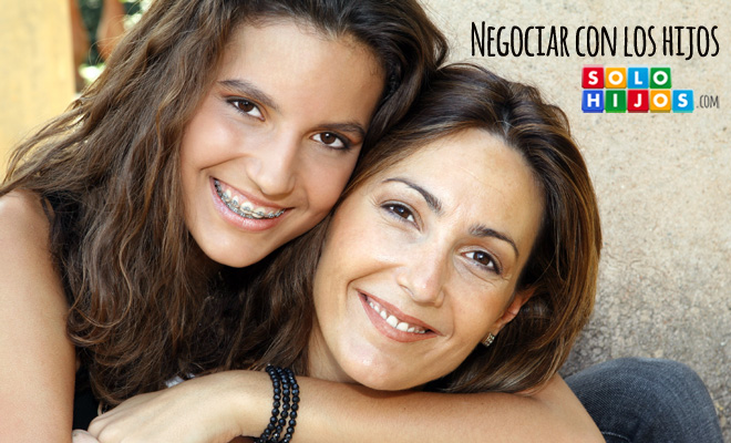 Negociar con los hijos