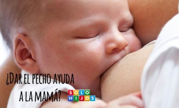¿Dar el pecho ayuda a la mamá?